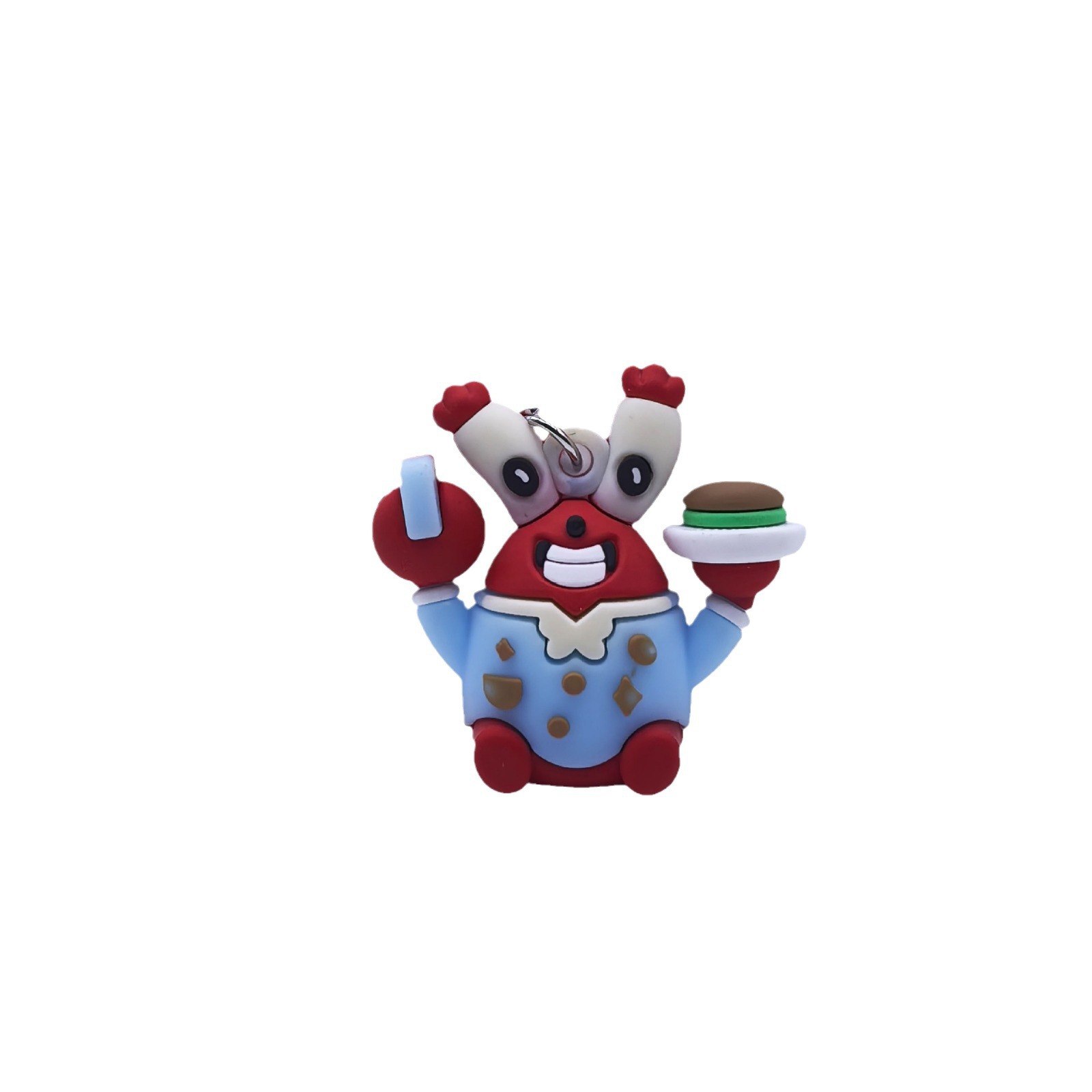 Cartoon sponge children's keychain