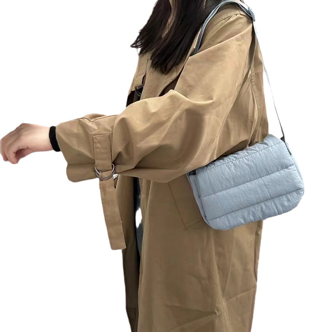 Bolso Cuadrado Pequeño para Mujer de Nailon para Uso Diario