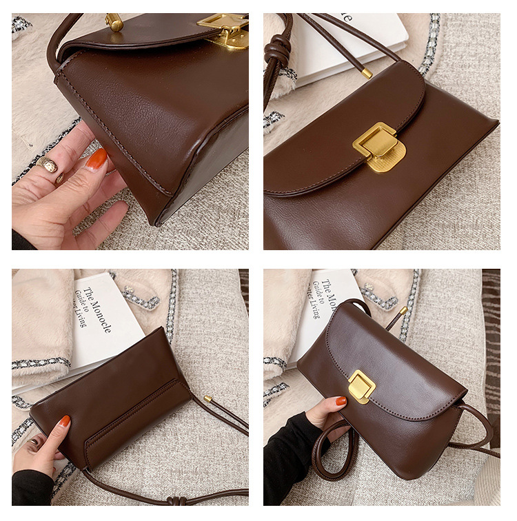 High-grade Small Bag Women's Bag 2021 New Fashion Autumn And Winter Texture Popular Ins All-match Shoulder Messenger Bag display picture 11