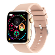 跨境新品T92智能手表蓝牙通话心率血氧体温健康监测运动手表批发