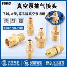 真空泵进气接头飞越大圣挺威吸气口接头进气嘴转接头英制1/4接咀
