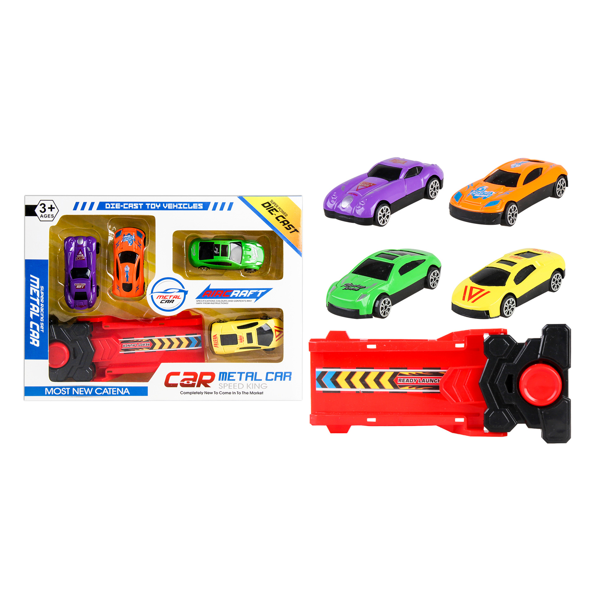 배출 합금 슬라이딩 슈퍼카 시리즈-5개 세트 [포장 수량 120PCS]