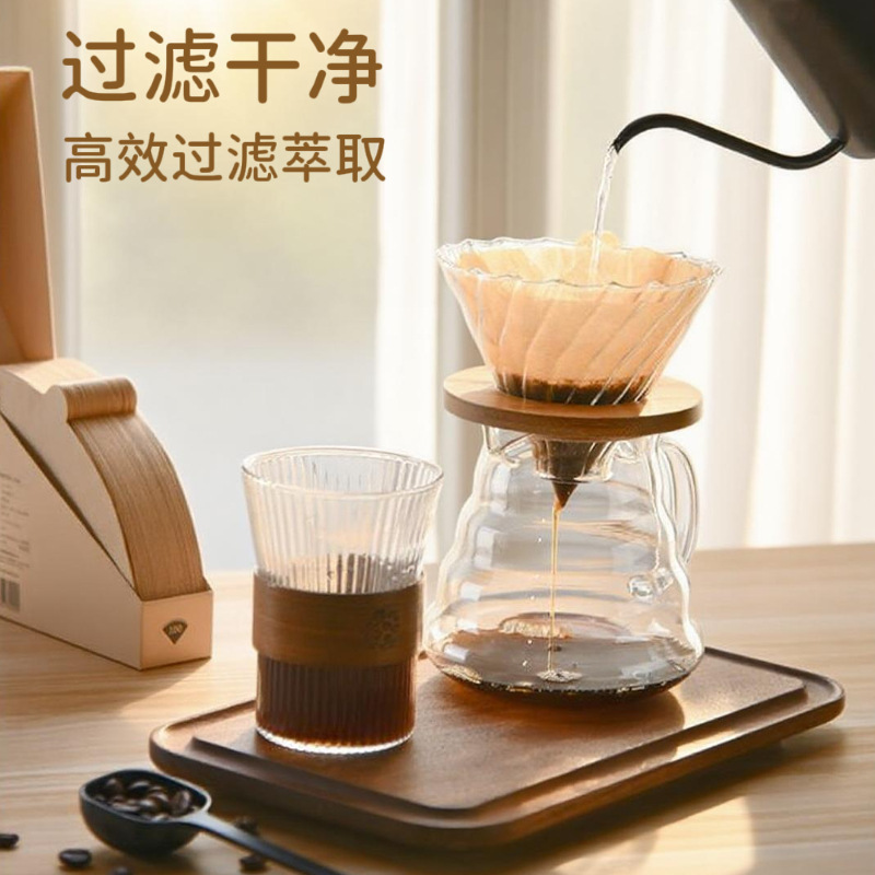 コーヒーフィルター紙ドリップタイプ v60 手作り使い捨て濾紙卸売日本製ログパルプ漏斗食品グレード|undefined