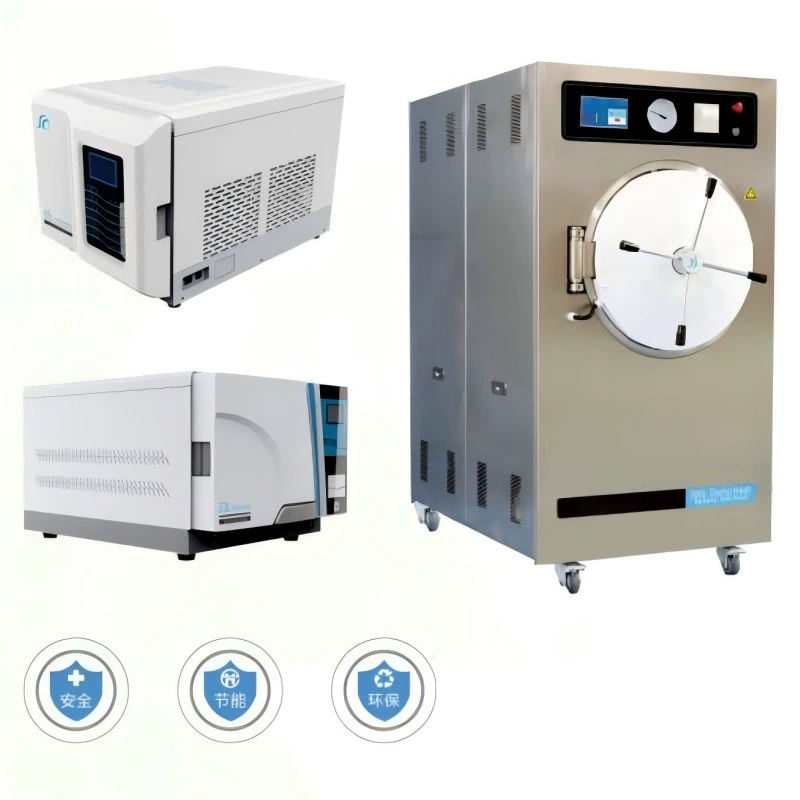 Три сильных медицинских SQ-Z18 23 Y45 M200 100 Пульсирующий вакуумный паровой стерилизатор для медицинской дезинфекции