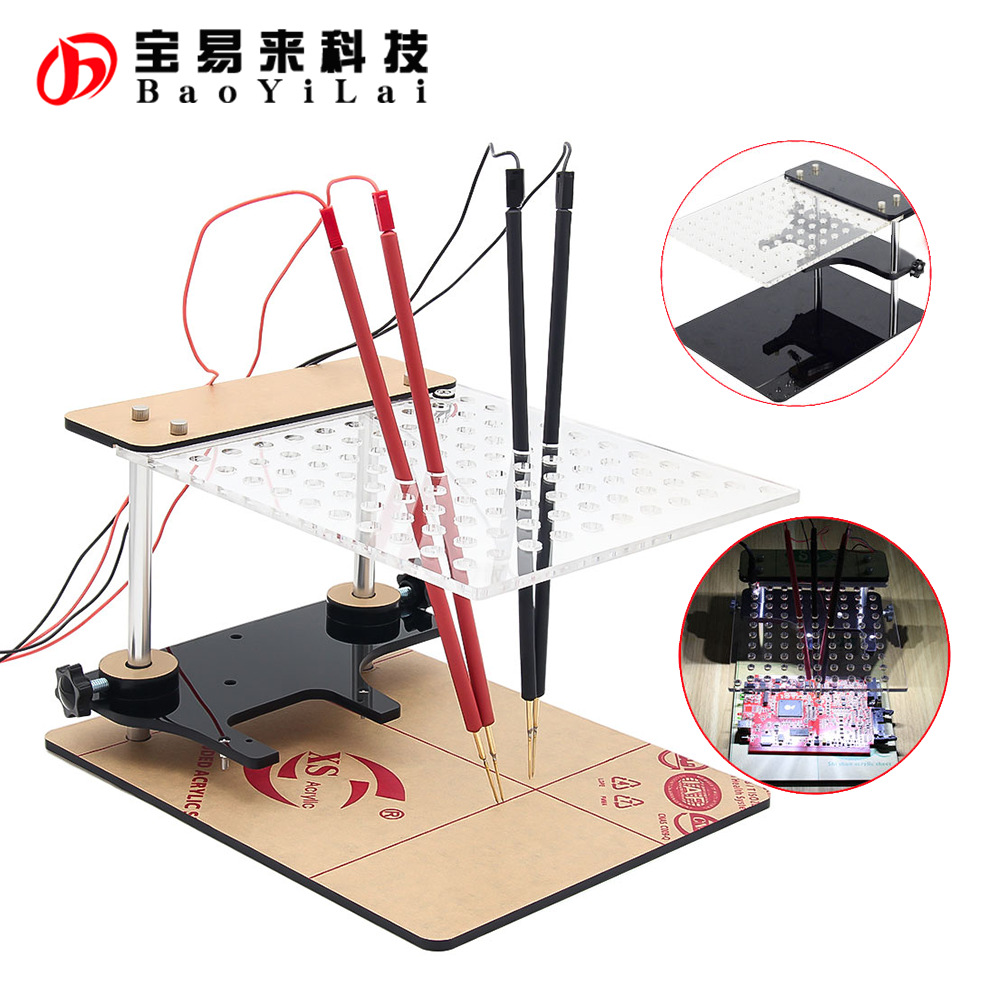 BDM Frame ECU 编程辅助亚克力支架 透明可视网孔 for kess ktag