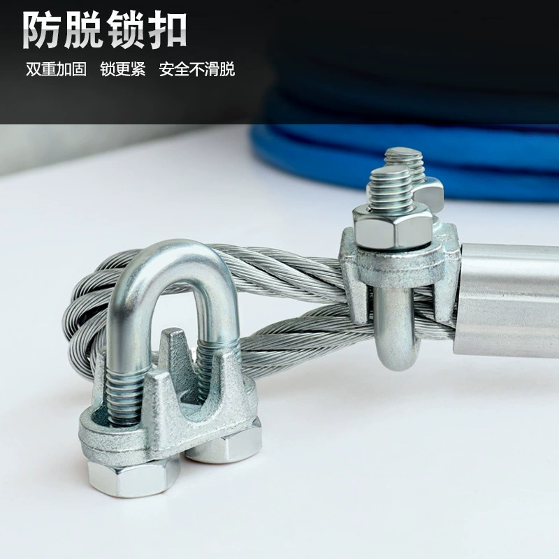 Стальной буксировочный трос для буксировки автомобиля, буксировочный трос для внедорожников, специальный буксировочный трос для внедорожников, спасательный трос, тяговый буксир Qin.