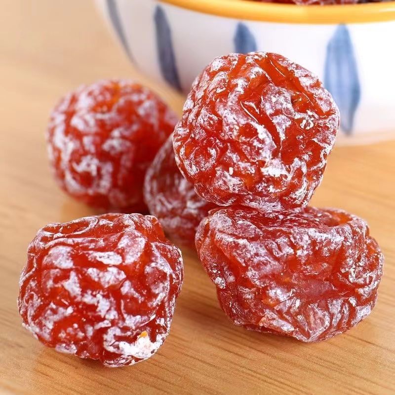 Wholesale 2 Valentine plum 500g/125 Sweet and sour Lovesickness Meme snacks Confection Preserved fruit preserved plum wholesale