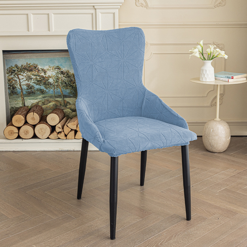 Cubierta de silla elástica Reposabrazos de forma especial cubierta de silla simple engrosada polar apoyabrazos respaldo integrado cuatro estaciones