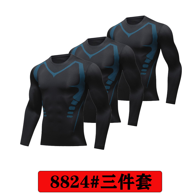 8824 블랙 쓰리피스 슈트
