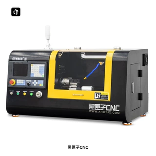 呲铁新品小型数控车床黑匣子CNC教学数控车数控机床数控小车床