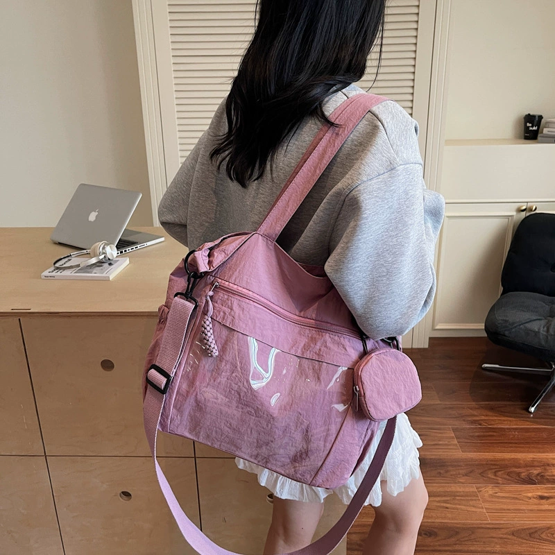 Capacious nylon bag