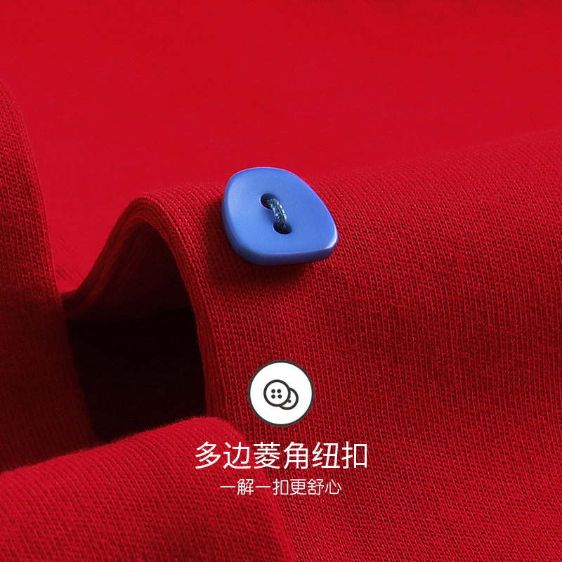 Pijamas de mujer primavera y otoño 100% algodón puro manga larga Otoño e Invierno ropa para el hogar año de nacimiento Gran conejo rojo año