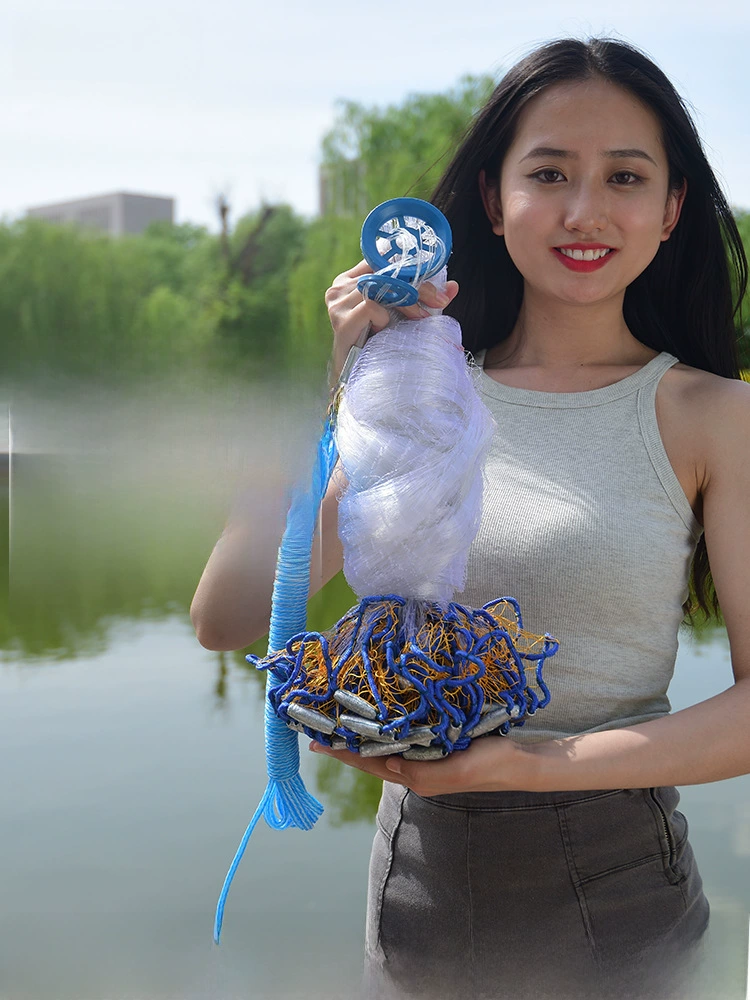 [Yitong Xinghua] Американская рука -бросок -бездоступная сеть рукоплескание ниточка ткани Нетеас Drop Сеть рыболовных сетей Один шёлк Линия