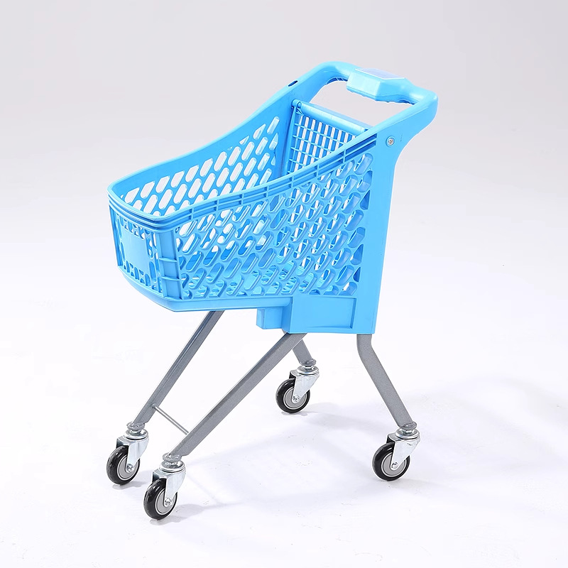 Nuevo carrito de compras de supermercado para niños parque de atracciones para niños casera de carrito de metal clip muñeca juguete carro