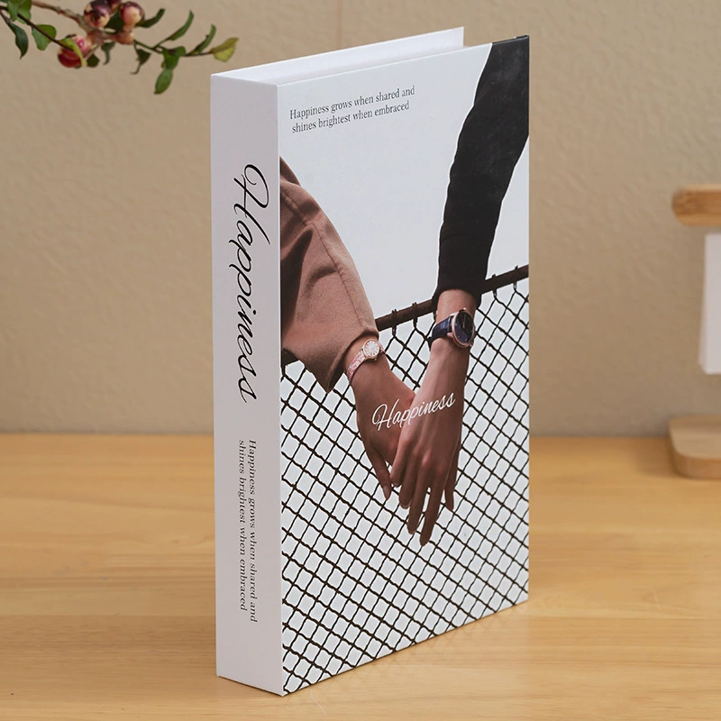 Декоративная складная поддельная книга, проп Nordic imitation, современный английский стиль, 27×17×4 см