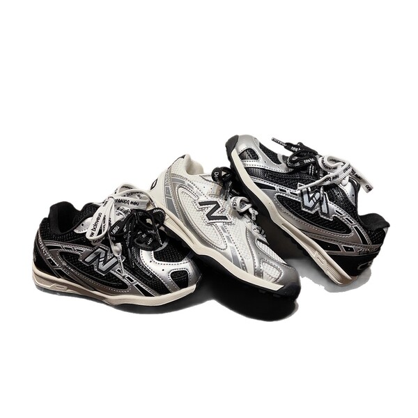 Children's autumn retro universal lightweight mesh running sneakers…