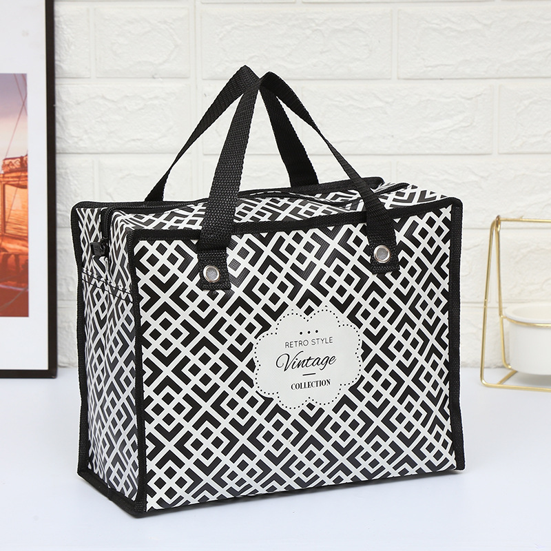 블랙 중공 패턴 * 30*23*14cm