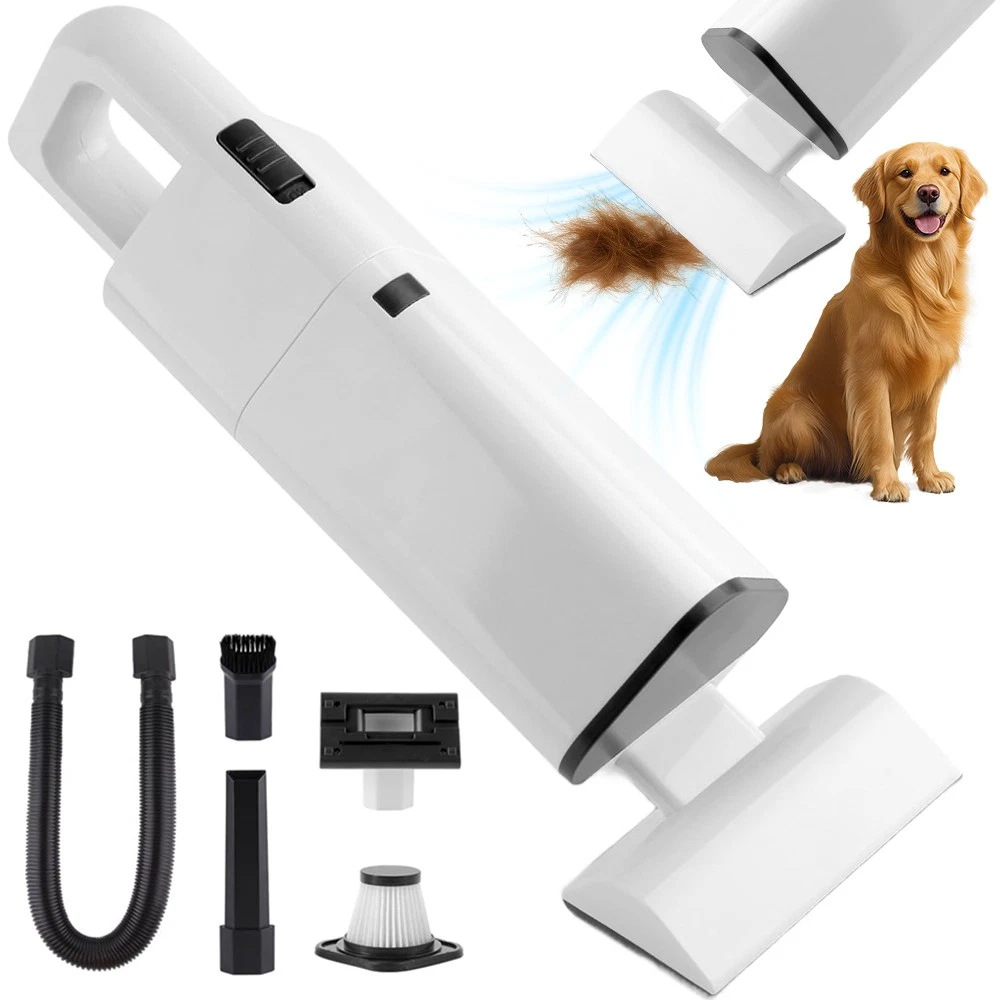 Handheld Car Vacuum Cleaner Wireless High Power 120W Dual-Purpose Household Car Vacuum Cleaner Pet Electric Hair Extractor