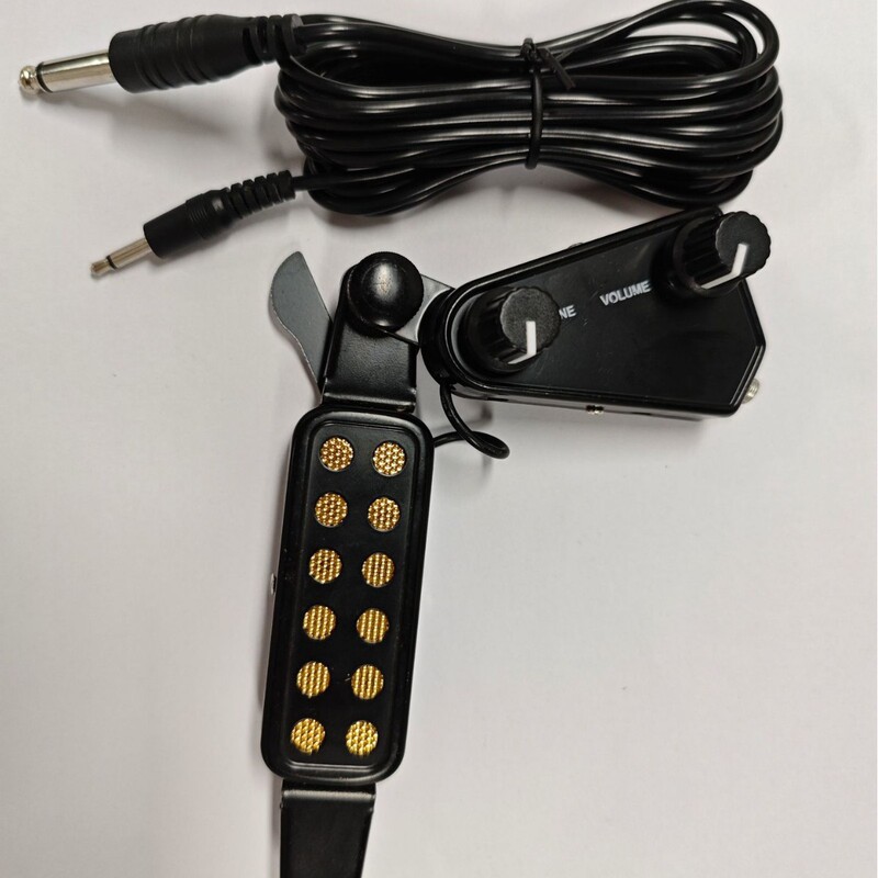 Electric Guitar Pickup Guitar Accessories Musical Instrument Sound Hole Clip-On Pickup Guitar Belt Adjustment Clip-On Musical Instrument Accessories
