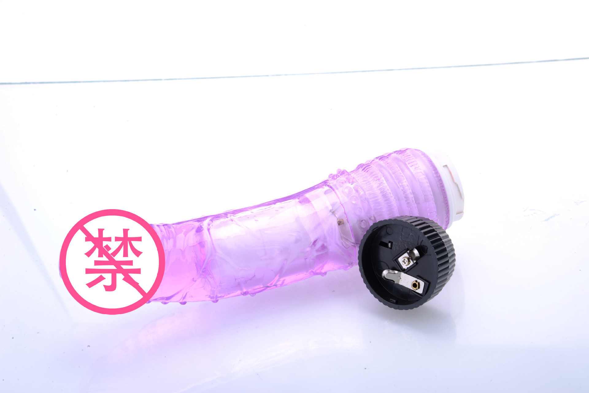 TPE Single-Vibration Wand Massager for Couples, Wearable Design, Electric Control — detail image 4
