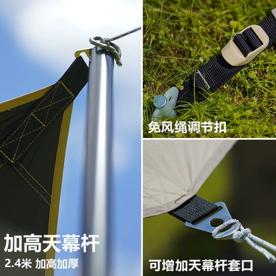 Avtomobil yan çətirləri – coating sunshade