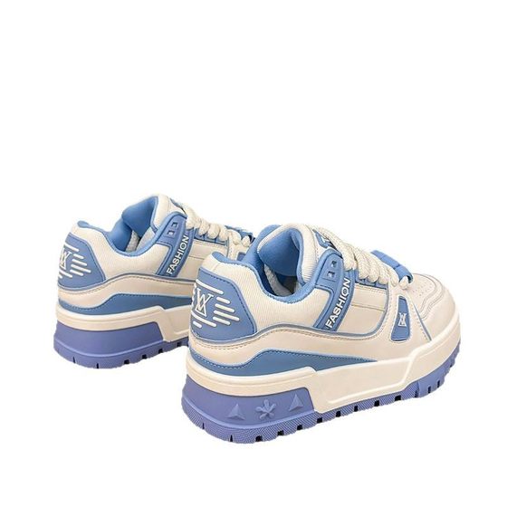 Popular fat ding bread shoes women's small white shoes women's 2025 new sports casual shoes shoes increased platform shoes for women
