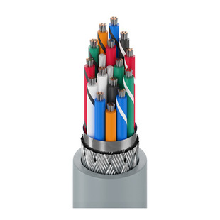 Servo Motor Control Signal Cable 37 Core Double-Layer Shielded Rs-232 Communication Cable Belden9618 Type