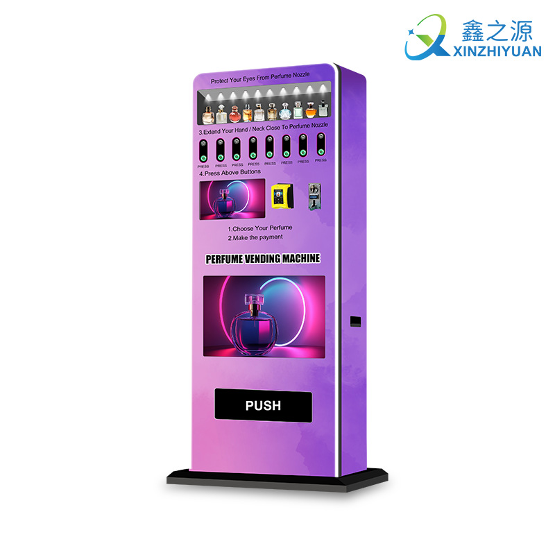 Máquina expendedora de autoservicio de belleza de perfume Máquina expendedora vertical de aromaterapia inteligente pequeña no tripulada de escritorio las 24 horas