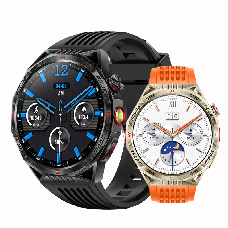 Cross-Border New Ht28 Smart Watch Infrared Outdoor Light Sports Night Running Exercise Waterproof Bluetooth Call Watch