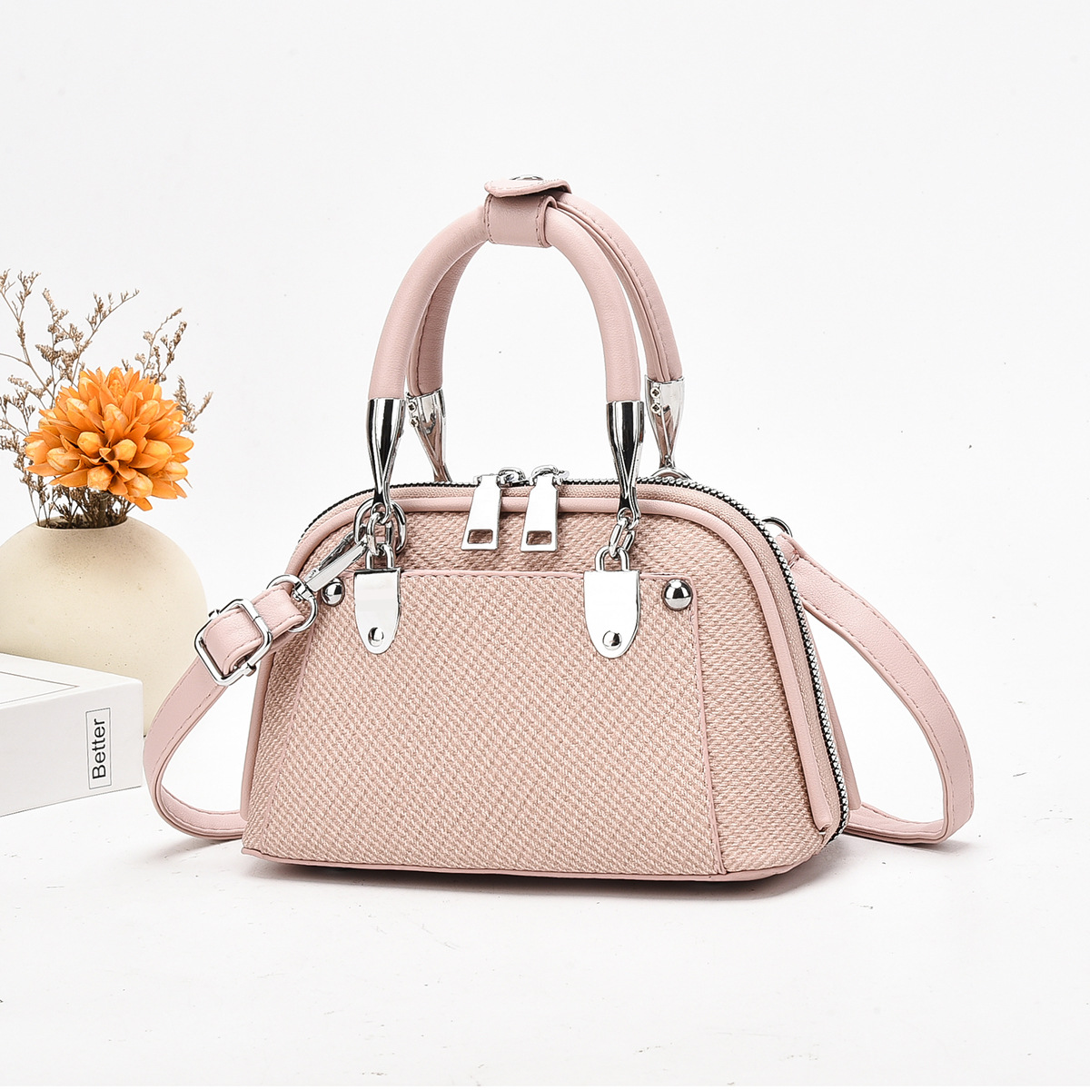 2025 nuevo estilo temperamento bolso de mujer bolso grande bolso de hombro de mujer salvaje otoño e invierno versión coreana de moda mensajero de moda mujer