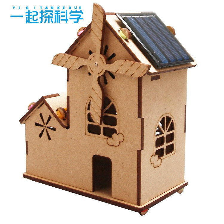 Hut solar-powered