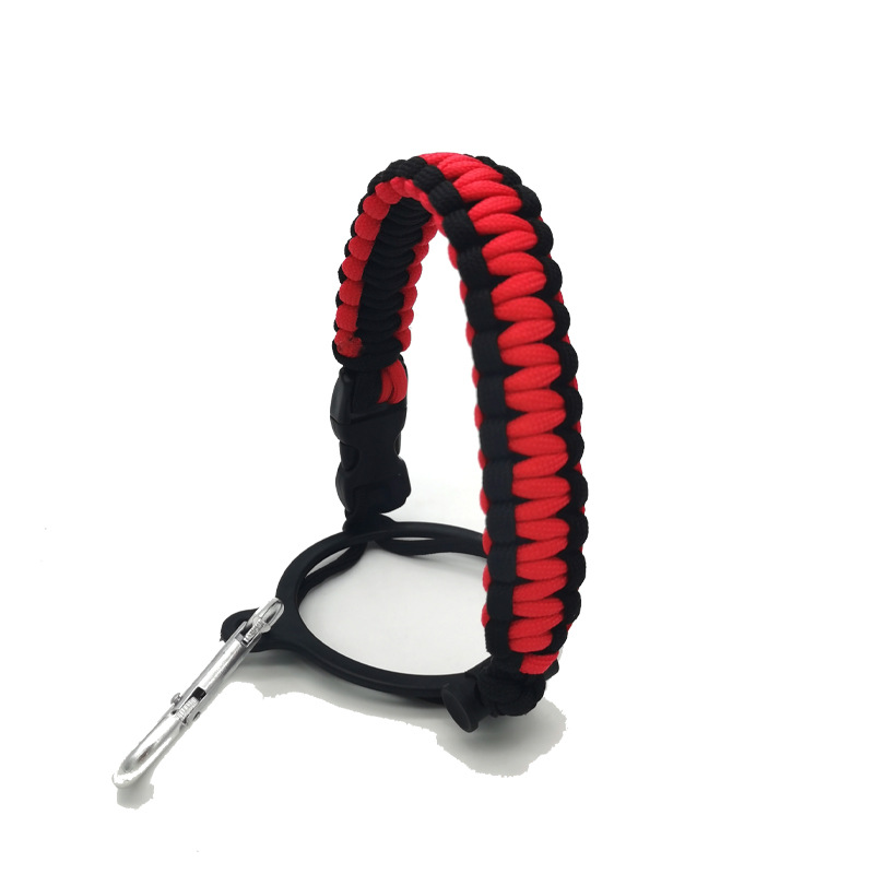 Amazon hidro frasco taza de cuerda taza de agua cuerda de transporte hervidor de agua correa portátil Boca Grande espacio olla cuerda portátil