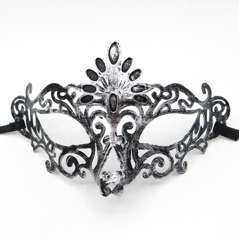 Ventas transfronterizas en caliente princesa de hadas retrógradas mitad cara de la antigua griega máscara de corona de jazz máscara romana