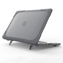 适用苹果笔记本Macbook pro retina15高质量磨砂保护壳支架可调节