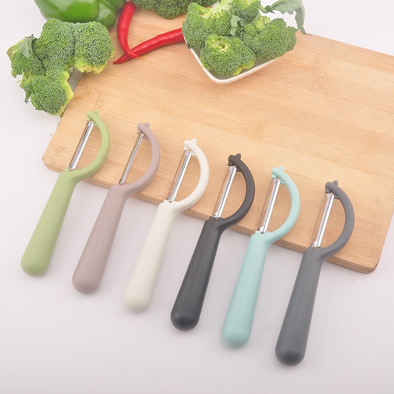 Cuchillo pelado de frutas y verduras cuchillo de caña de azúcar raspador de múltiples funciones pelador de acero inoxidable pelador de cocina doméstica