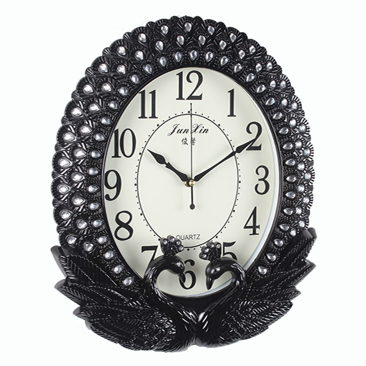 Reloj de pared de estilo europeo Peacock sala de estar reloj de arte creativo moda silenciosa relojes de pared nórdicos relojes de pared domésticos al por mayor
