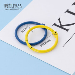 3cm binding card ring metal book ring buckle color paint open ring stationery activity ring desk calendar photo album iron ring
