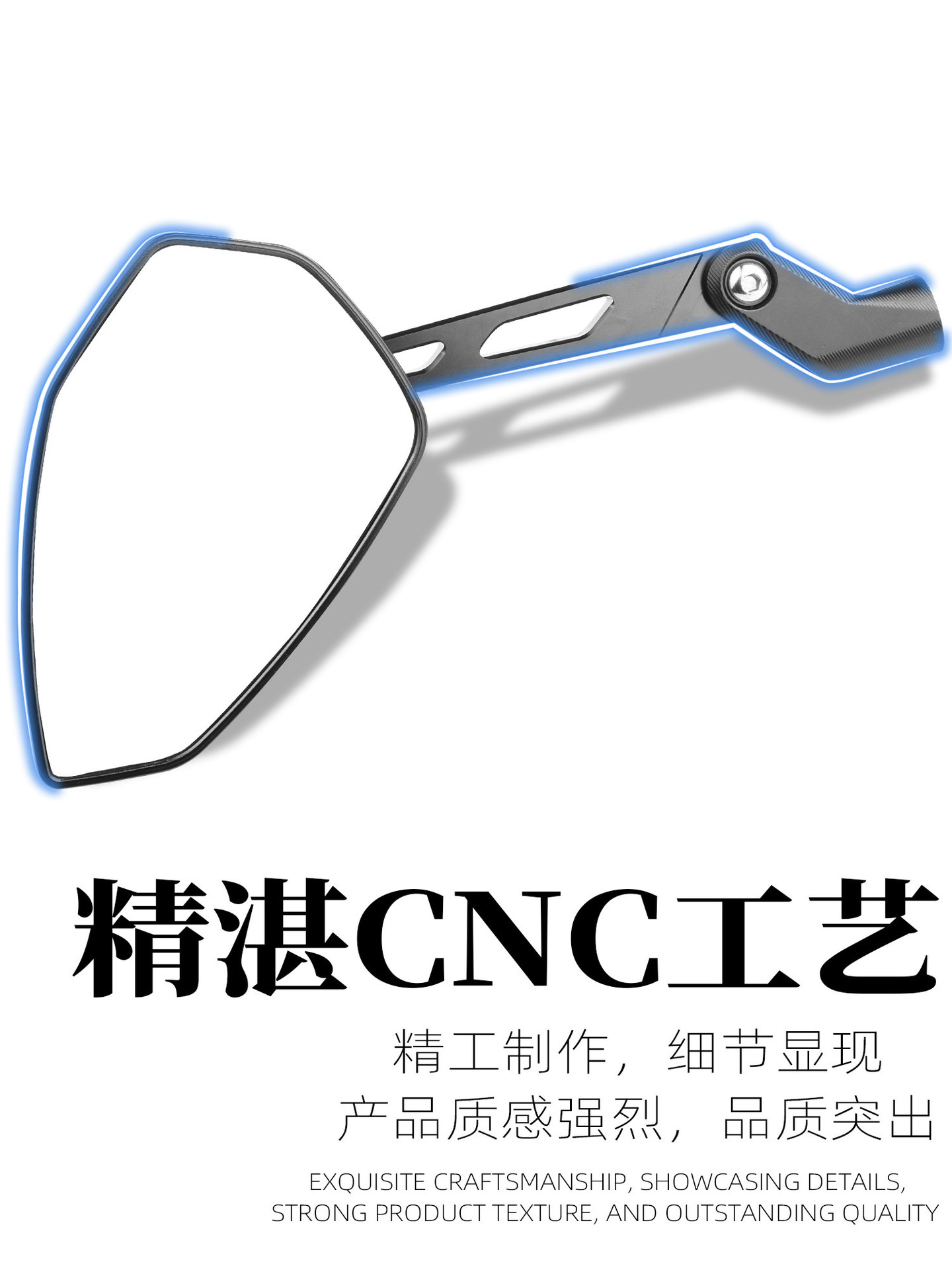 Suitable for Niu Nx/Fxt Ninebot M5 100 Extreme Core Ae5 Electric Scooter Motorcycle Folding Carbon Fiber Rearview Mirror