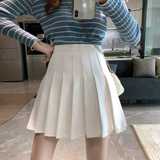 灰色百褶裙女春秋冬半身裙2023新款小个子a字高腰显瘦西装jk短裙