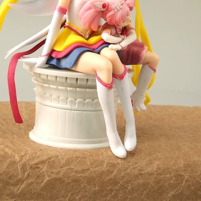 14cm Beauty Warrior Figure Anime Cartoon Moon Hare Bunny Doll Toy Ornament Trendy Toy Wholesale