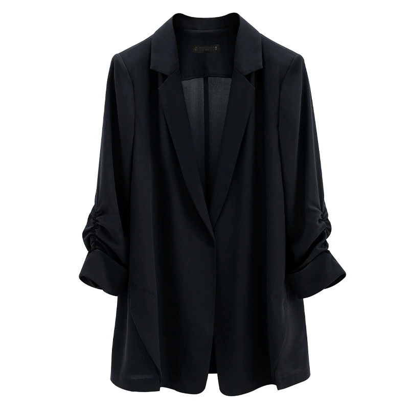 Ся большой размер женский тонкий маленький пиджак толстый мм летнее платье тонкий костюм толстая сестра солнцезащитный крем летом 2013