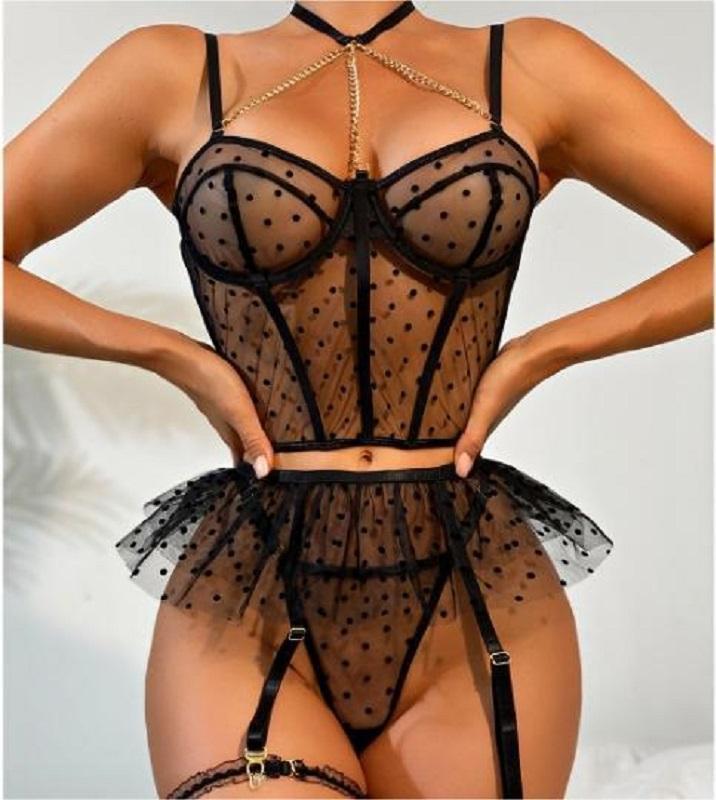 Polka Dots Sexy Sexy Lingerie