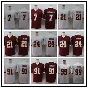 American Rugby Washington Redskins Redskins 24 Norman jersey Legendary Second Generation Jersey