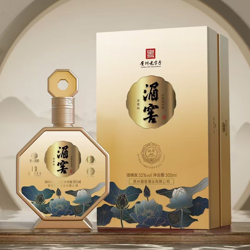 湄窖金装版52度浓香型白酒纯粮酿造整箱500ml*6瓶口粮酒批发