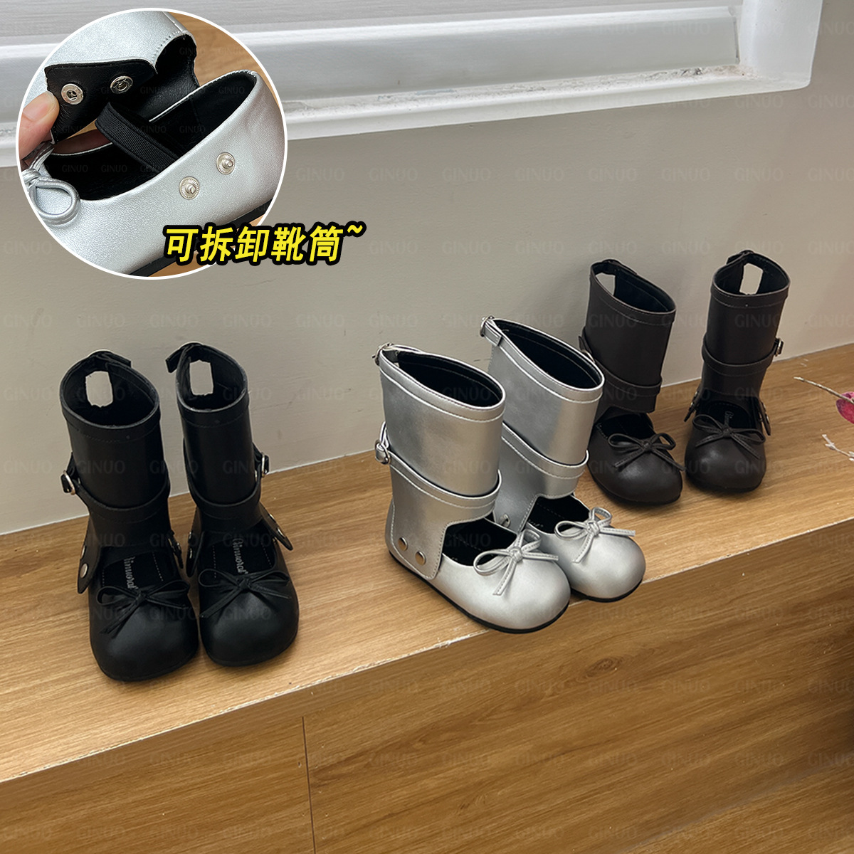 {Size 22-30} Girls' Leather Boots 2025 New Autumn Children's Princess Boots Toddler Shoes Stylish Single Boots for Babies