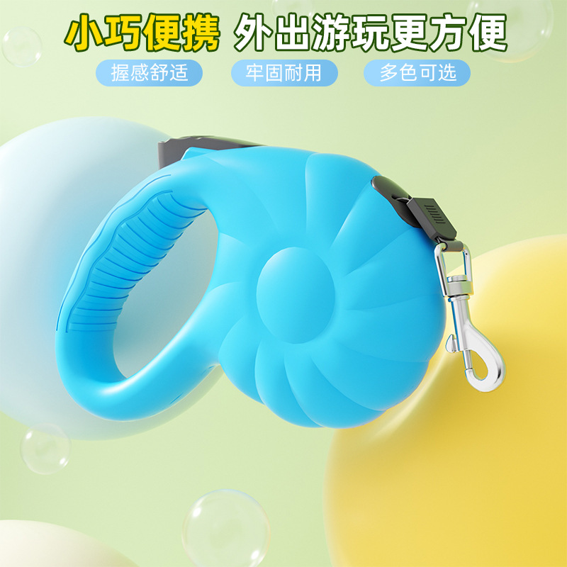 Suministros para mascotas Amazon calabaza 5M correa de perro retráctil correa para mascotas correa de perro mediano y pequeño