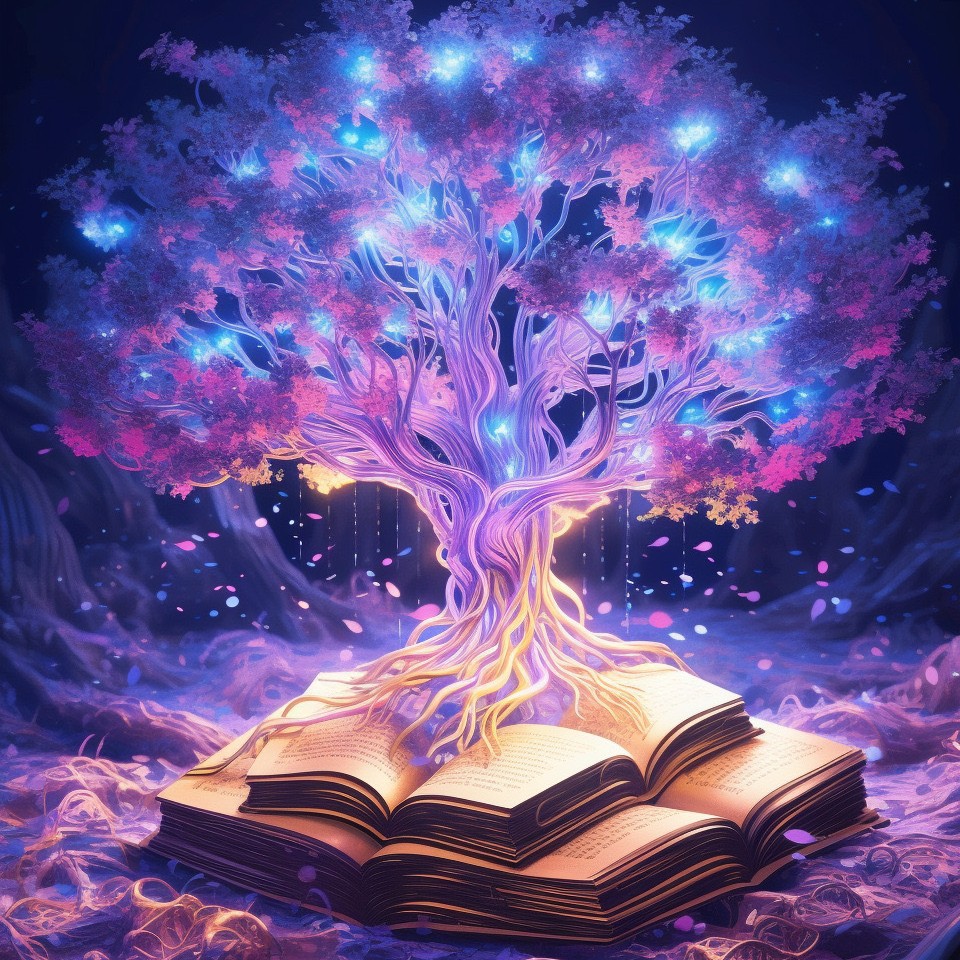 Pequeño libro rojo nuevo lleno de pintura de diamante árbol de vida DIY bordado de diamante pintura decorativa sala de estar fábrica de suministro transfronterizo al por mayor