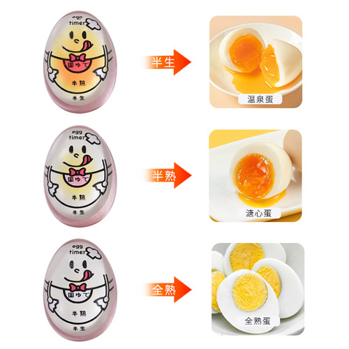 SEIWAPRO Japanese boiled egg timer soft-boiled egg timer hot spring egg kitchen creative egg time reminder