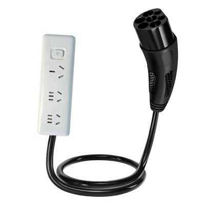 National Standard Discharge Gun for New Energy Electric Vehicles, Portable Discharge Integrated Device for Camping and External Power Extraction (Elektrikli avtomobil şarj stansiyaları) - gb-standard-discharge-gun-standard-plug-1m