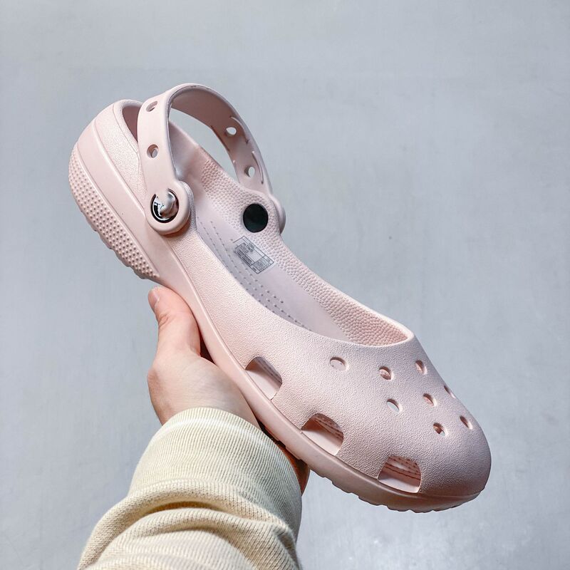 Foreign Trade Crosss Mary Jane Sandals, Flat Non-Slip Soft-Soled Nurse Clogs, Comfortable Ballet Yoga Shoes for Outdoor Wear